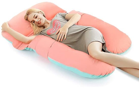 LUXDREAM Ergonomic Pregnancy Pillow