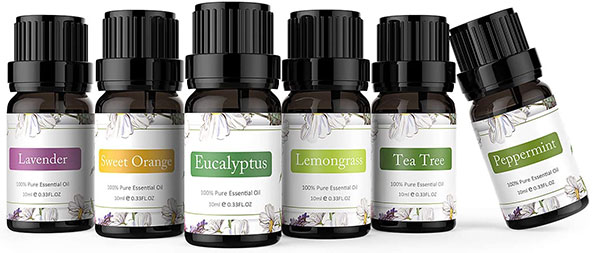 Asakuki Aromatherapy Essential Oils Top 6 Gift Set