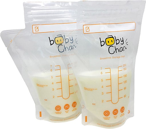 Baby Chan Breast Milk Storage Bags