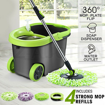 Dr Fussy 360 Degree Spin Rotating Mop