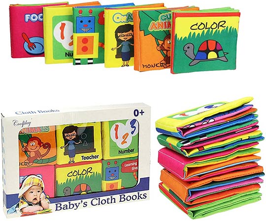 Coolplay Baby’s First Cloth Book Set