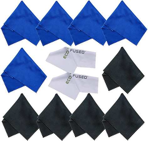 Eco-Fused Microfiber Cleaning Cloths