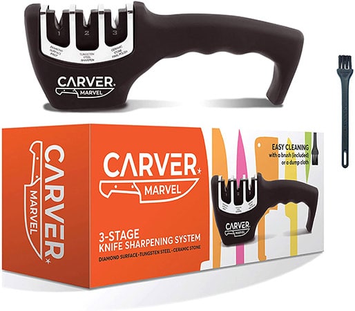 Carver Marvel Premium Kitchen 3 Stage Knife Sharpener