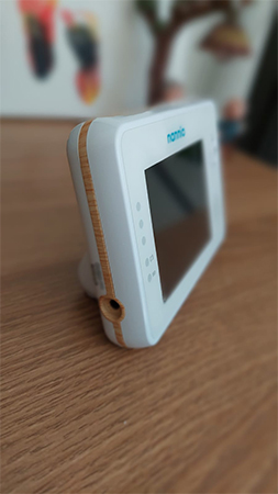 Nannio Comfy Baby Monitor Review - thickness 1