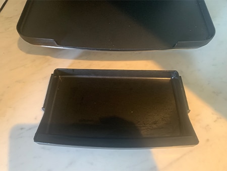 Sunbeam Cafe Contact Grill and Sandwich Press Review - bottom flat plate