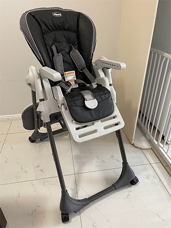 Chicco Polly Single Pad Highchair Review - full size