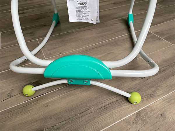 Bright Starts Infant To Toddler Rocker Review -  stationary mode