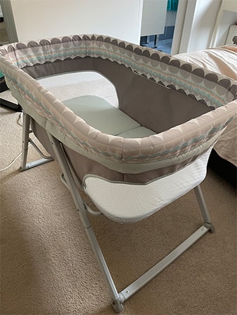 Ingenuity FoldAway Rocking Bassinet Review - overall