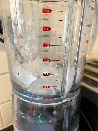 Breville BBL620 Fresh and Furious Blender Review-ice 1