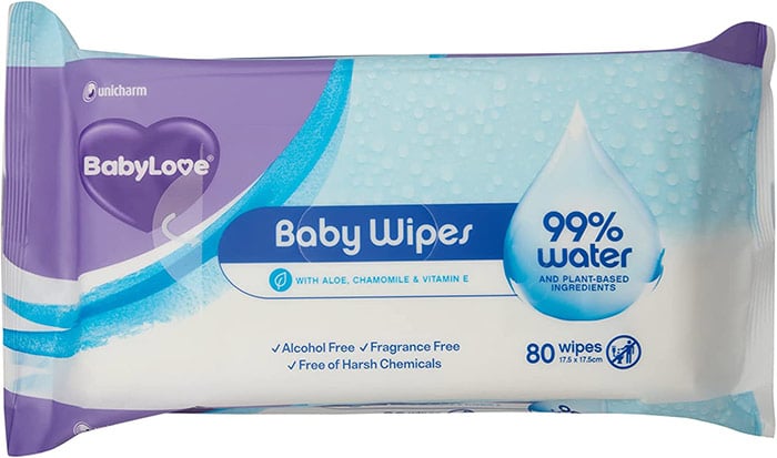 BabyLove 99% water and plant-based ingredients Wipes