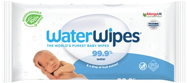 WaterWipes biodegradable original baby wipes