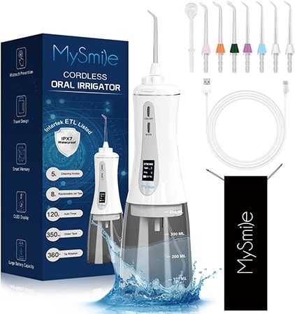 MySmile Portable Oral Irrigator