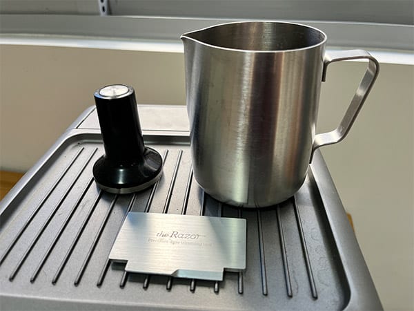Breville the Duo Temp Pro Espresso Machine Review - accessories